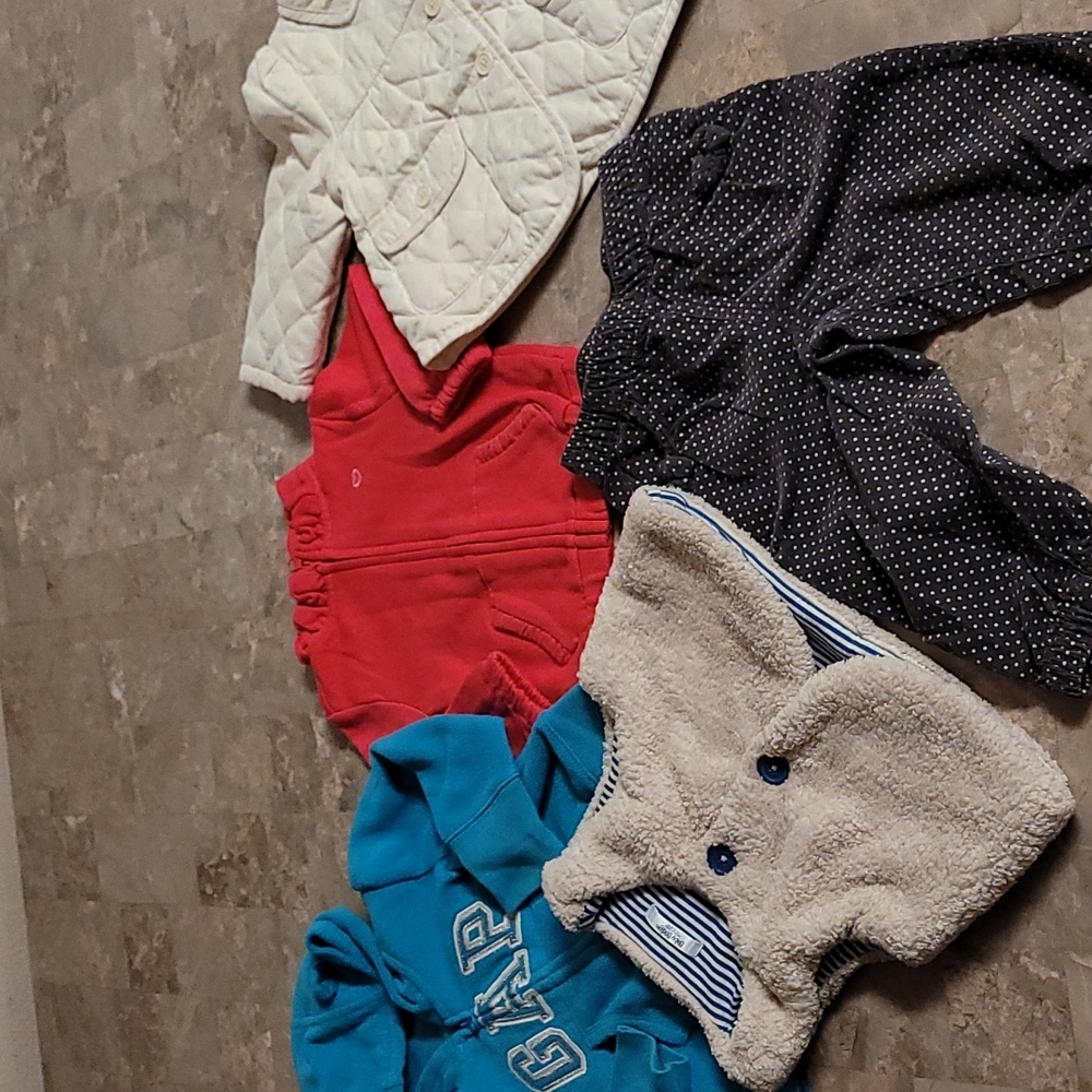 Baby girl bundle of clothes